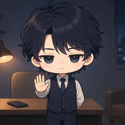 注意するミナト
